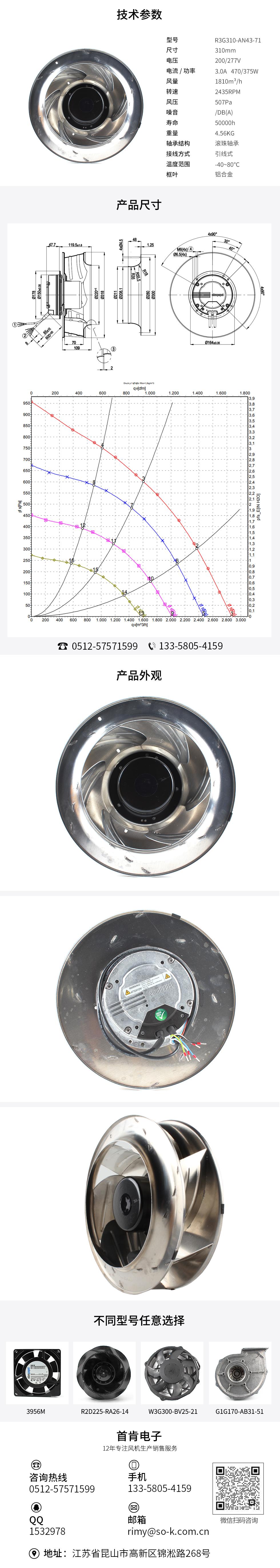 進(jìn)口離心風(fēng)扇